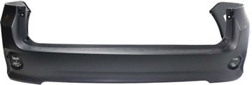 Toyota Rear Bumper Cover-Primed, Plastic, Replacement REPT760164P