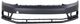 Bumper Cover, Jetta 15-17 Front Bumper Cover, Prmd, W/O Hlw, W/ Park Assist Snsr Holes, (Exc. Gli Model), (Hybrid 15-16)/Sdn, Replacement REPV010358P