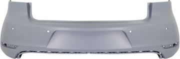 Volkswagen Rear Bumper Cover-Primed, Plastic, Replacement REPV760104P