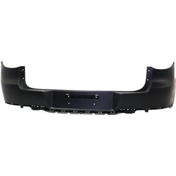 Volkswagen Rear, Upper Bumper Cover-Primed, Plastic, Replacement REPV760106Q