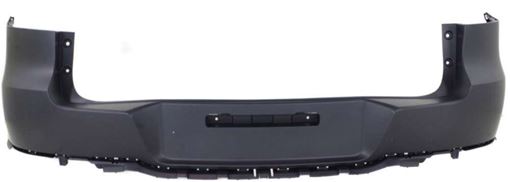 Volkswagen Rear, Upper Bumper Cover-Primed, Plastic, Replacement REPV760126PQ