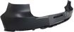 Volkswagen Rear, Upper Bumper Cover-Primed, Plastic, Replacement REPV760126P