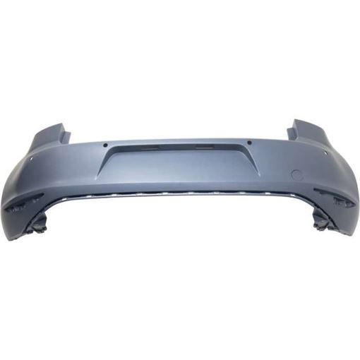 Volkswagen Rear Bumper Cover-Primed, Plastic, Replacement REPV760129P