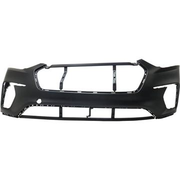 Hyundai Front, Upper Bumper Cover-Primed, Plastic, Replacement RH01030009P