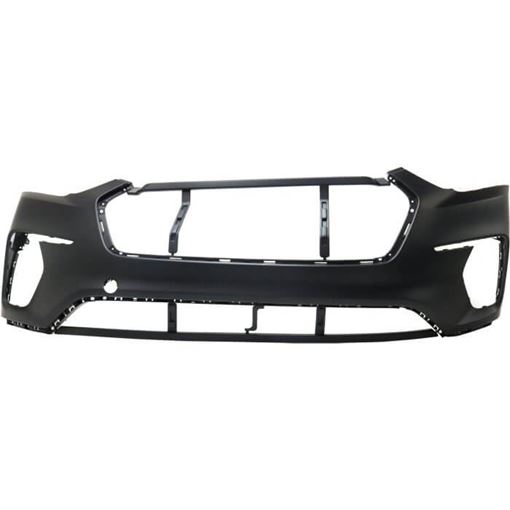 Hyundai Front, Upper Bumper Cover-Primed, Plastic, Replacement RH01030009P