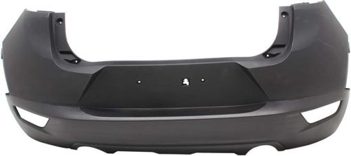 Mazda Rear Bumper Cover-Primed, Plastic, Replacement RM76010003PQ