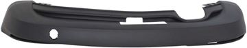 Volkswagen Rear, Lower Bumper Cover-Textured, Plastic, Replacement RV76010003