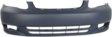 Toyota Front Bumper Cover-Primed, Plastic, Replacement T010317P
