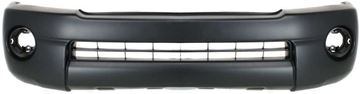 Bumper Cover, Tacoma 05-11 Front Bumper Cover, Textured, W/ Fog Light Holes And Extension Hole, Base/Prerunner Models 2Wd/4Wd, Replacement T010346P