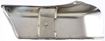 Isuzu, Honda Front, Driver Side Bumper Endnd-Chrome, Steel, Replacement 1478