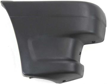 Mazda Front, Passenger Side Bumper Endr End-Primed, Plastic, Replacement 1697