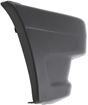 Mazda Front, Passenger Side Bumper Endr End-Primed, Plastic, Replacement 1697