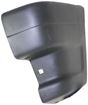 Mazda Front, Driver Side Bumper Endnd-Primed, Plastic, Replacement 1704