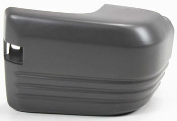 Isuzu Rear, Driver Side Bumper End-Primed, Plastic, Replacement 342