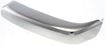 Toyota Front, Driver Side Bumper Endnd-Chrome, Steel, Replacement 3972