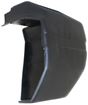 Jeep Rear, Passenger Side Bumper End End-Textured, Plastic, Replacement 5083-1