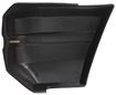 Jeep Front, Passenger Side Bumper Endr End-Textured, Plastic, Replacement 5083
