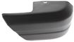 Jeep Front, Passenger Side Bumper Endr End-Textured, Plastic, Replacement 5083