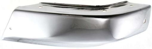Front, Driver Side Bumper End Replacement-Chrome, Steel, F20250W486, NI1004140