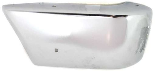 Dodge, Mitsubishi Front, Passenger Side Bumper Endr End-Chrome, Steel, Replacement 979