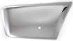 Dodge, Mitsubishi Front, Driver Side Bumper Endnd-Chrome, Steel, Replacement 980