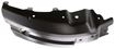 Chevrolet Front, Passenger Side Bumper Endr End-Painted Black, Steel, Replacement C011103