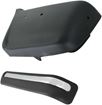 Chevrolet Rear, Driver Side Bumper End-Primed, Plastic, Replacement C761104