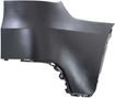 BMW Rear, Passenger Side Bumper End End-Primed, Plastic, Replacement REPB761101