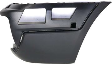 BMW Rear, Passenger Side Bumper End End-Textured, Plastic, Replacement REPB761107