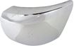 Chevrolet Front, Driver Side Bumper Endnd-Chrome, Plastic, Replacement REPC011106