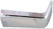 GMC, Chevrolet Rear, Driver Side Bumper End-Chrome, Steel, Replacement REPC761104