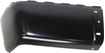 GMC, Chevrolet Rear, Driver Side Bumper End-Painted Black, Steel, Replacement REPC761114