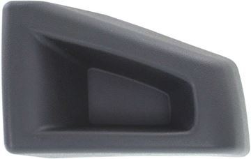 Hummer Front, Passenger Side Bumper Endr End-Textured, Plastic, Replacement REPH011101