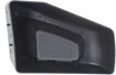 Hummer Front, Driver Side Bumper Endnd-Textured, Plastic, Replacement REPH011102