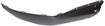 Honda Rear, Passenger Side Bumper End End-Textured, Plastic, Replacement REPH761105