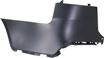 Kia Rear, Driver Side Bumper End-Primed, Plastic, Replacement REPK761104