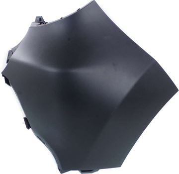 Kia Rear, Passenger Side Bumper End End-Primed, Plastic, Replacement REPK761107PQ