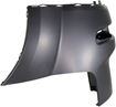 Rear, Passenger Side Bumper End Replacement-Primed, Plastic, 6410B594, MI1117100