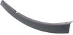 Toyota Front, Passenger Side Bumper Endr End-Textured, Plastic, Replacement REPT011111Q