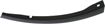 Toyota Front, Passenger Side Bumper Endr End-Textured, Plastic, Replacement REPT011111