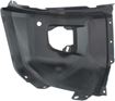 Toyota Front, Driver Side Bumper Endnd-Textured, Plastic, Replacement REPT011114