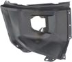 Toyota Front, Driver Side Bumper Endnd-Textured, Plastic, Replacement REPT011116