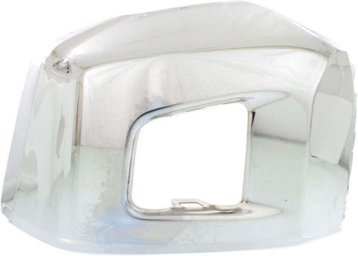 Toyota Front, Driver Side Bumper Endnd-Chrome, Steel, Replacement REPT011118