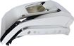 Bumper End, Tundra 14-18 Front Bumper End Lh, Chrome, Steel, W/ Parking Aid Snsr Hole - Capa, Replacement REPT011120Q