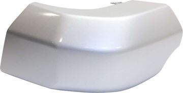 Toyota Rear, Passenger Side Bumper End End-Painted Silver, Plastic, Replacement REPT761115