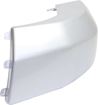 Toyota Rear, Passenger Side Bumper End End-Painted Silver, Plastic, Replacement REPT761115