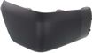 Toyota Rear, Passenger Side Bumper End End-Textured, Plastic, Replacement REPT761117Q