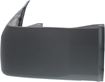 Toyota Rear, Passenger Side Bumper End End-Textured, Plastic, Replacement REPT761117