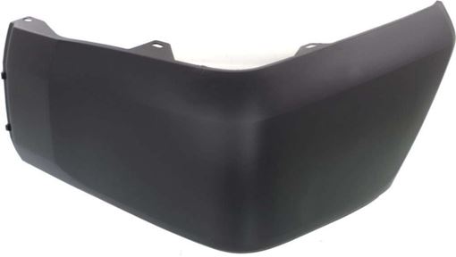 Toyota Rear, Driver Side Bumper End-Textured, Plastic, Replacement REPT761118Q