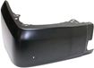 Toyota Rear, Passenger Side Bumper End End-Textured, Steel, Replacement REPT761125